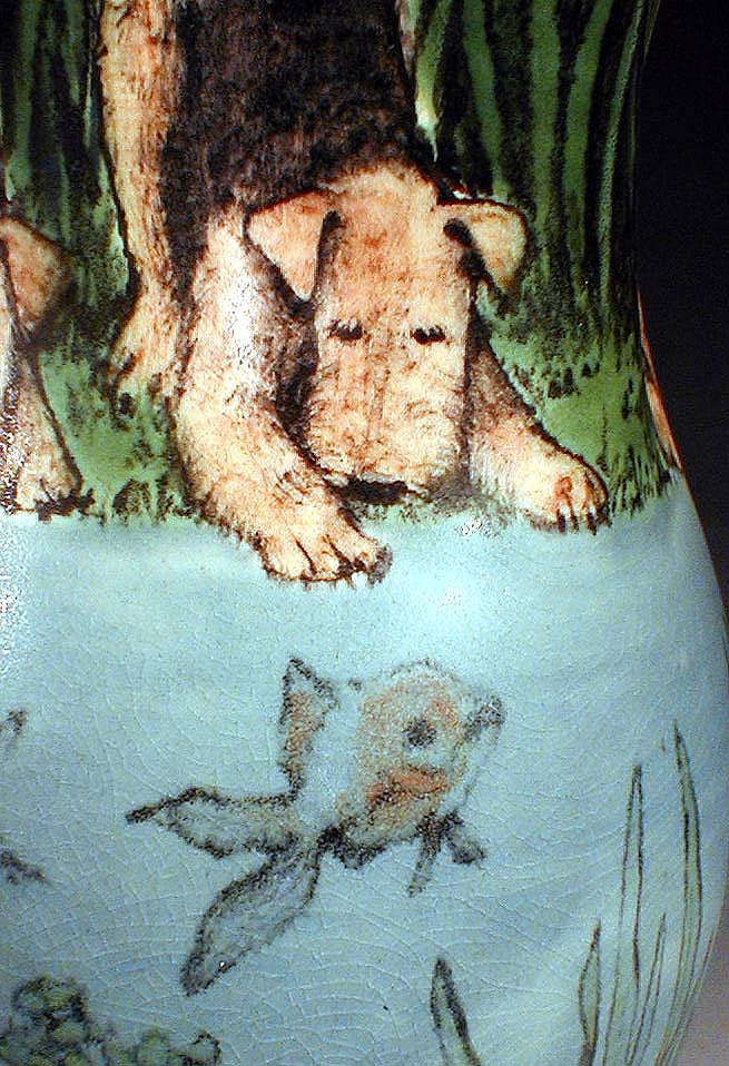 Airedales and Fish