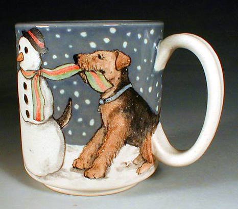 Winter Airedales