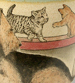Airedales, Cats, Kits