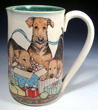 Airedales in Rim