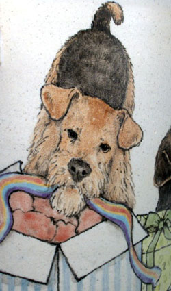 Airedales on Rim
