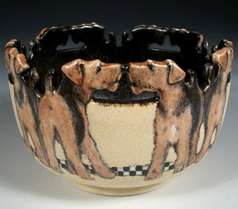 Airedale terriers