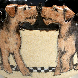 Airedale terriers