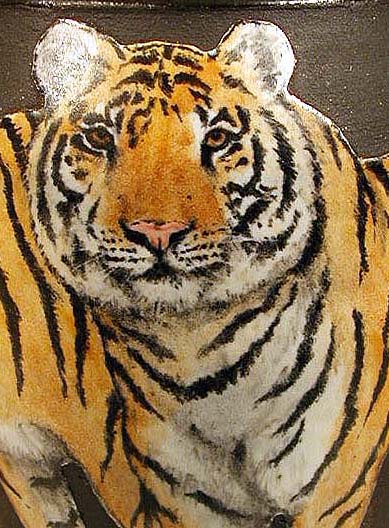 Tiger Vase