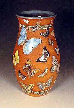 Butterfly Vase