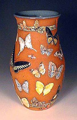 Butterfly Vase