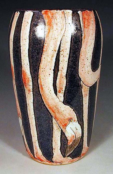 Flamingo Vase