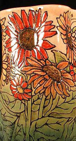 Sunflower Pitcher