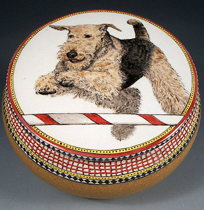 Phoebe, Airedale Terrier